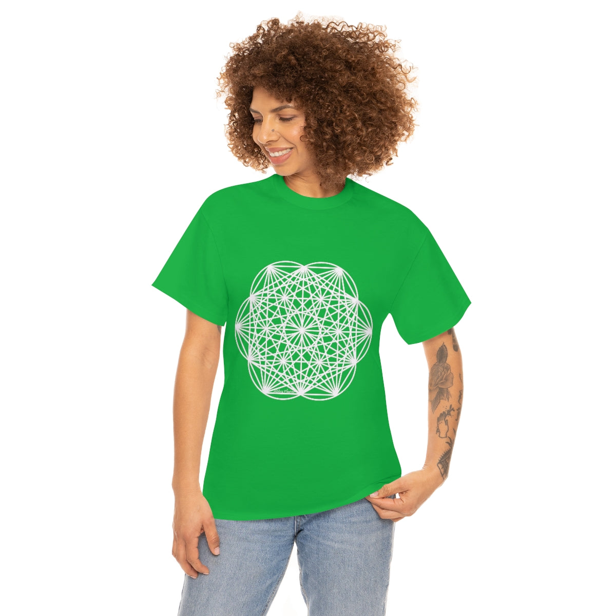 Sacred Geometry  Cotton Shirt