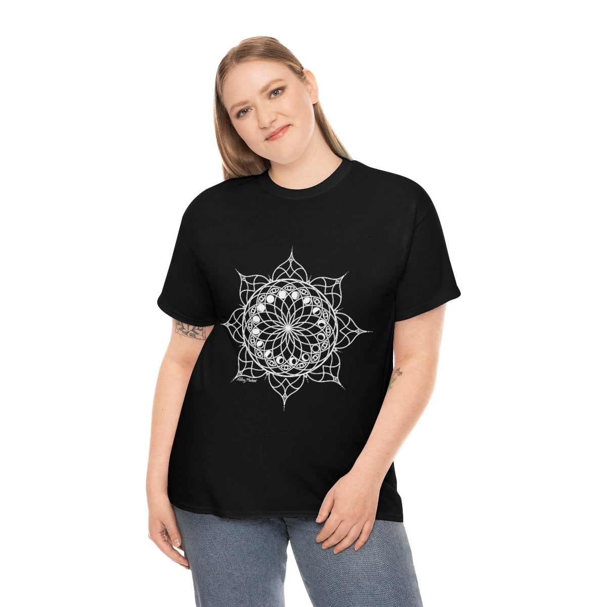 Moon Visions Mandala Cotton Shirt