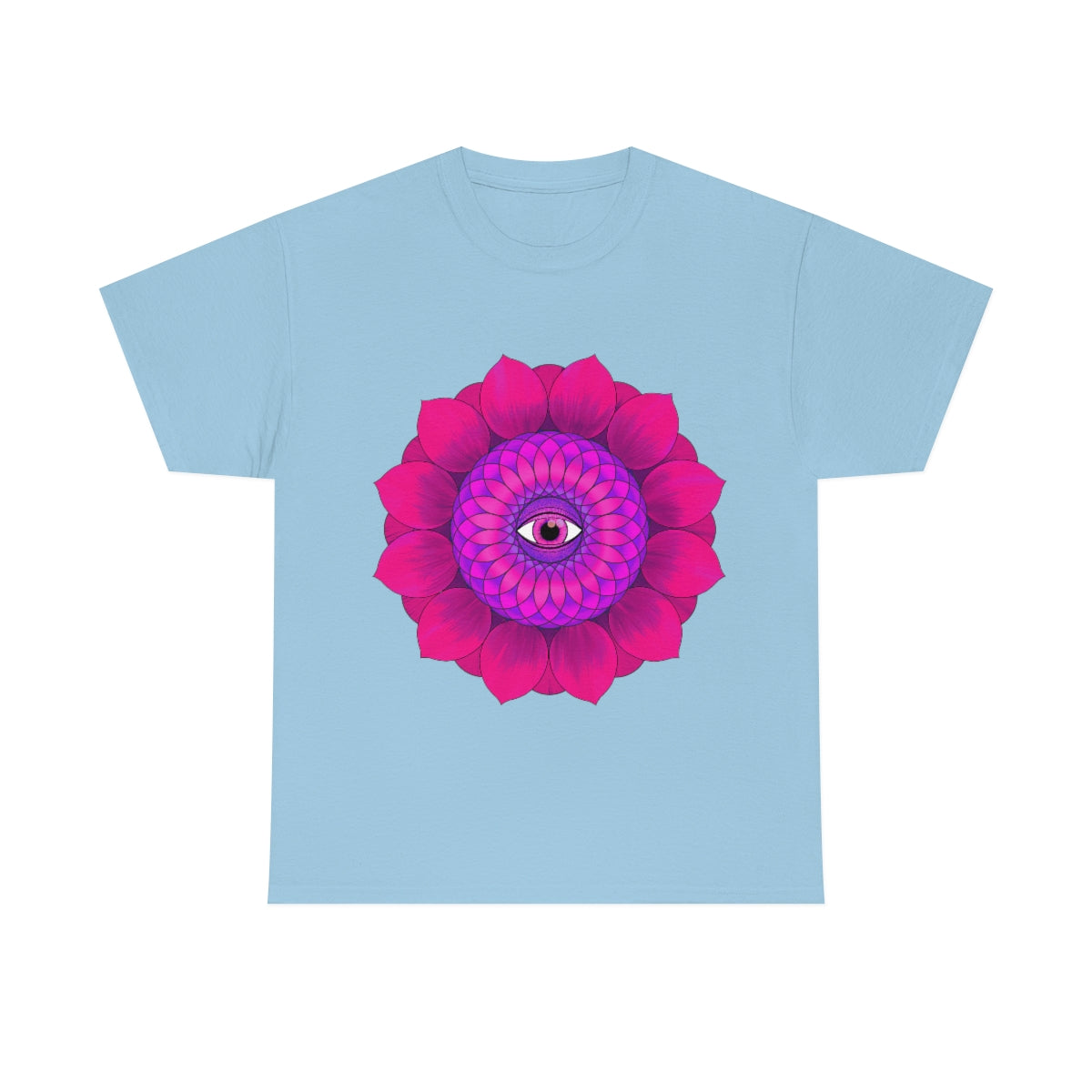 Mystic Pink Flower Cotton Shirt