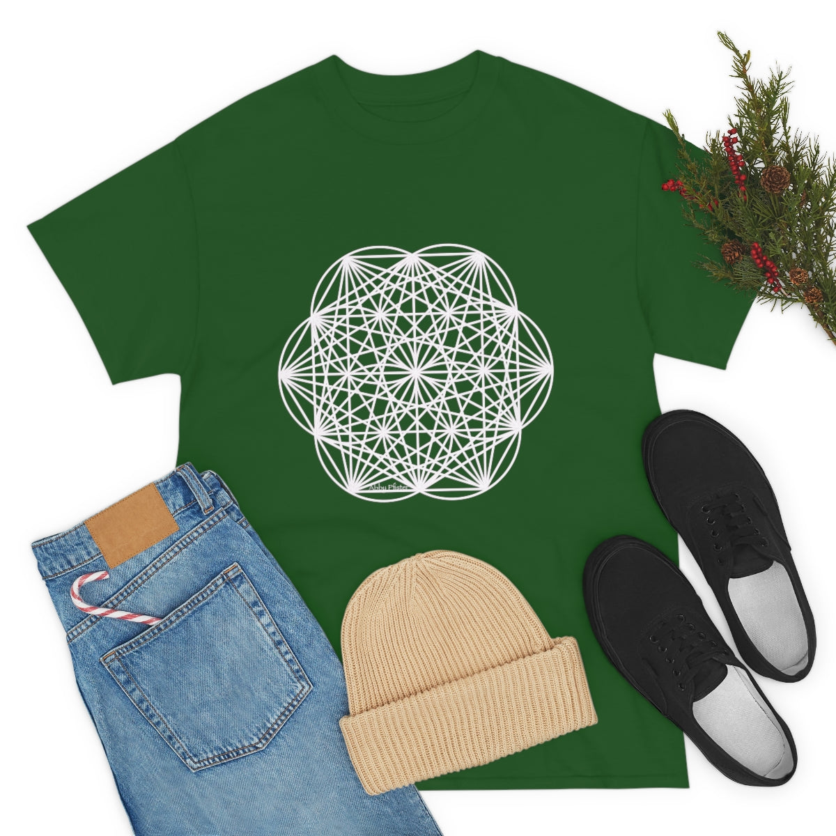 Sacred Geometry  Cotton Shirt
