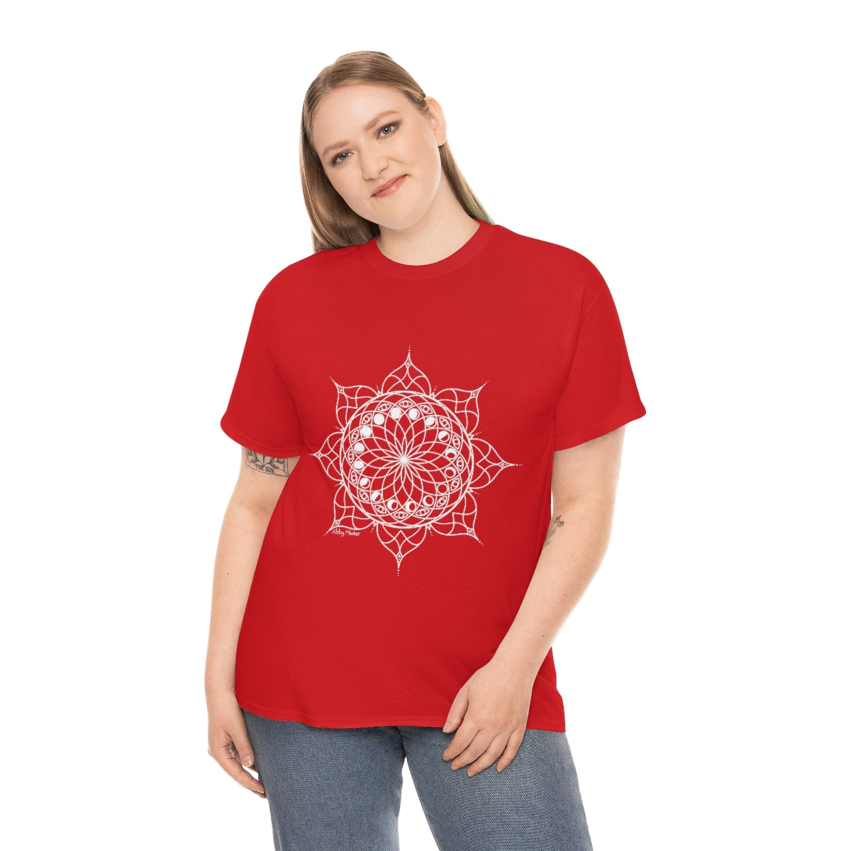 Moon Visions Mandala Cotton Shirt