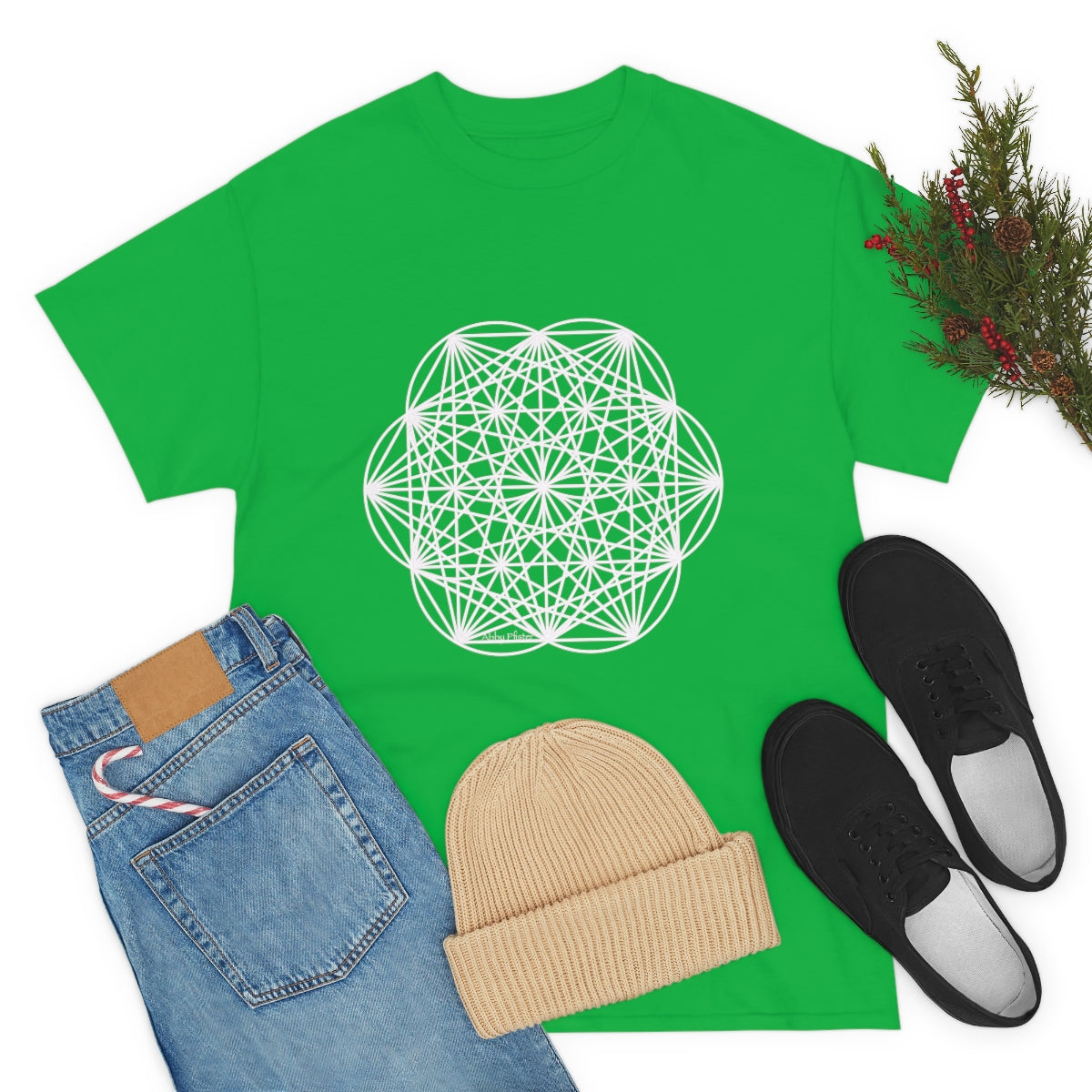 Sacred Geometry  Cotton Shirt