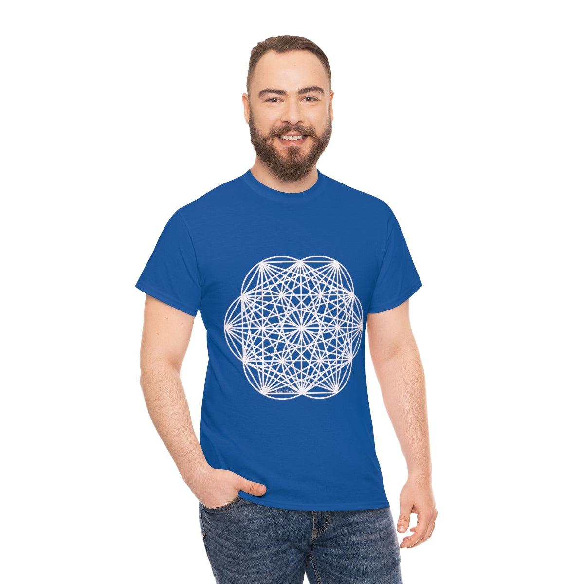 Sacred Geometry  Cotton Shirt