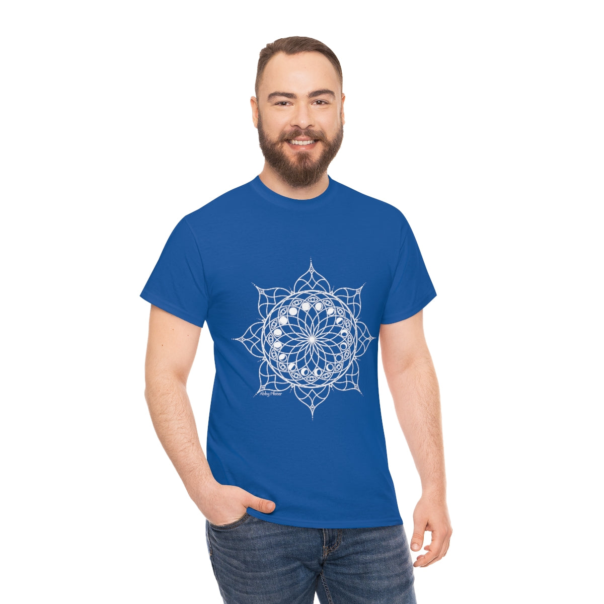 Moon Visions Mandala Cotton Shirt