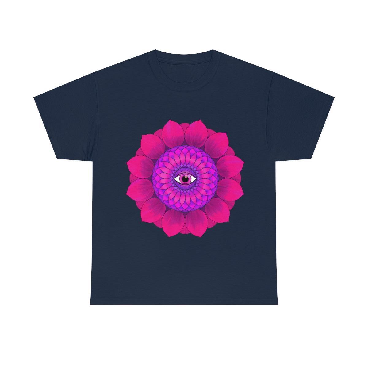 Mystic Pink Flower Cotton Shirt