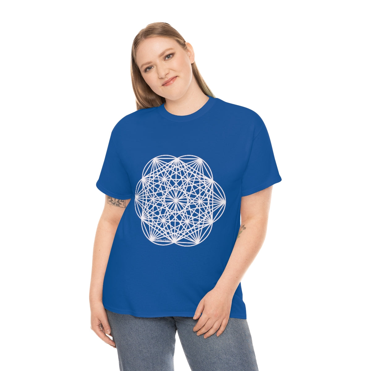 Sacred Geometry  Cotton Shirt