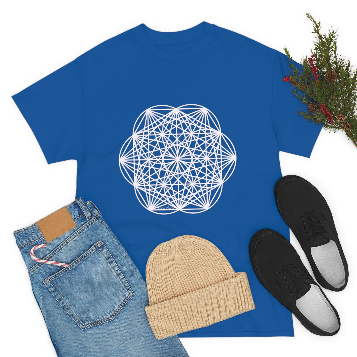 Sacred Geometry  Cotton Shirt