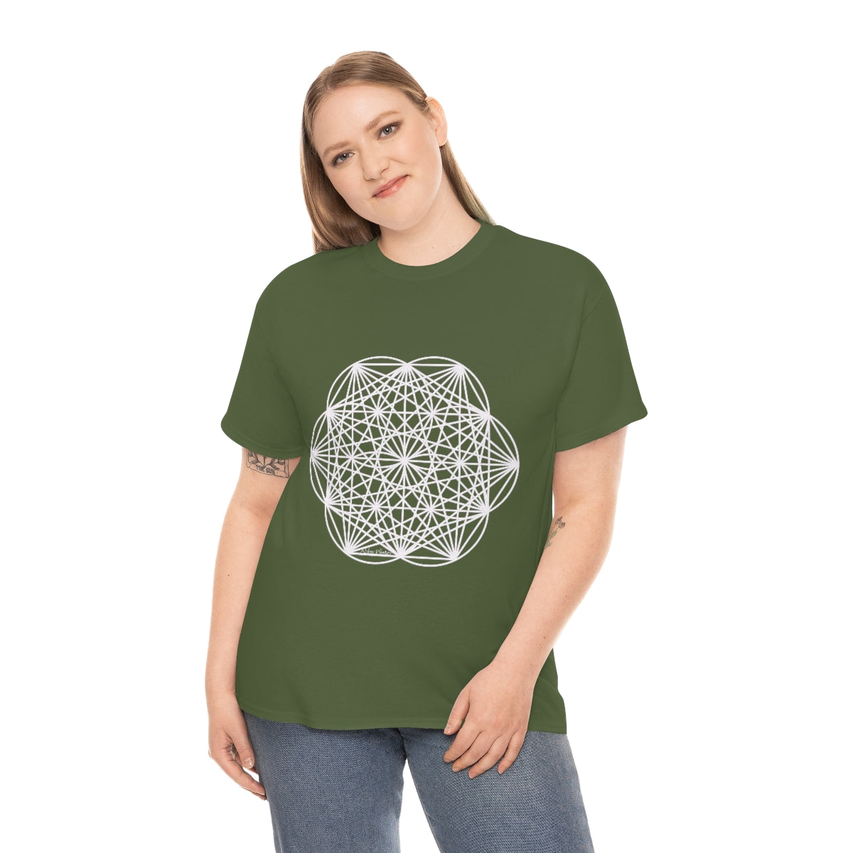 Sacred Geometry  Cotton Shirt