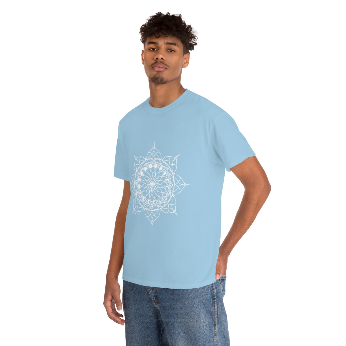 Moon Visions Mandala Cotton Shirt