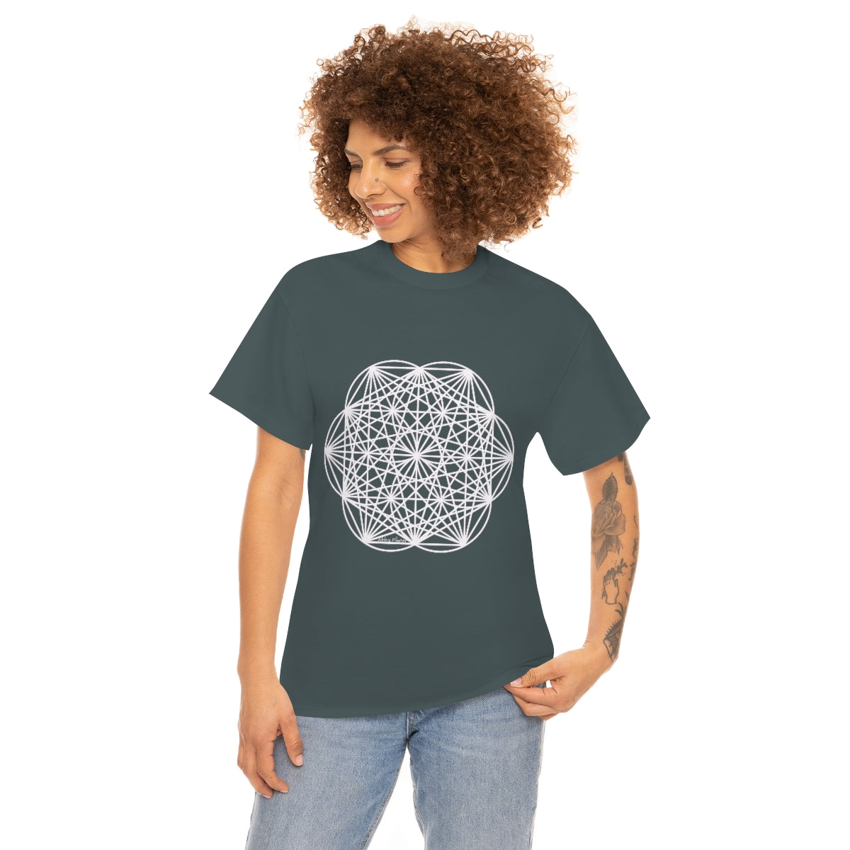 Sacred Geometry  Cotton Shirt