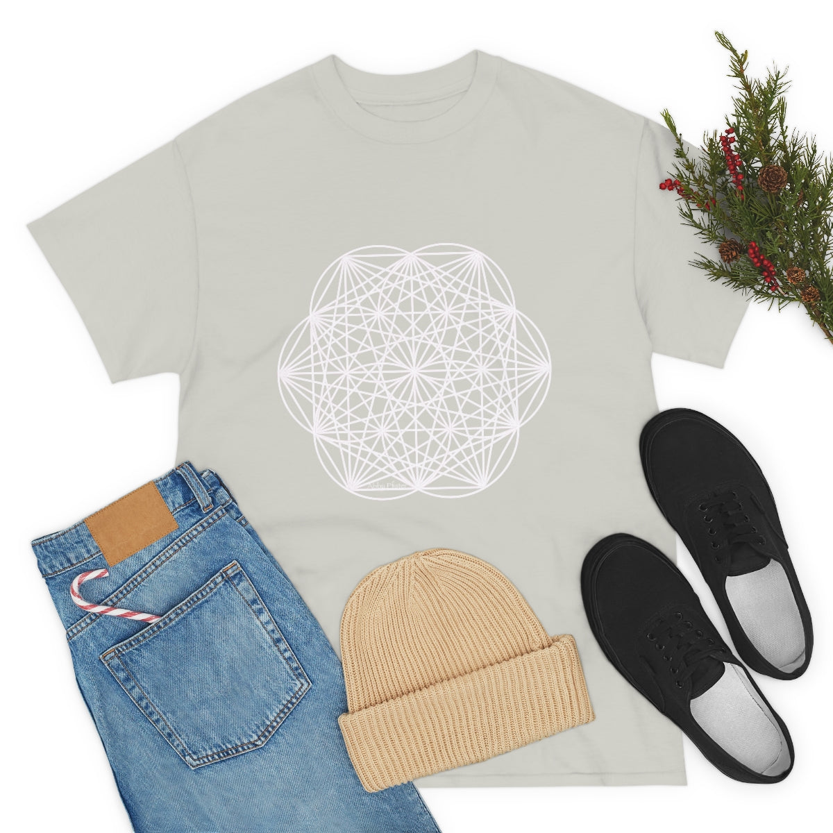 Sacred Geometry  Cotton Shirt