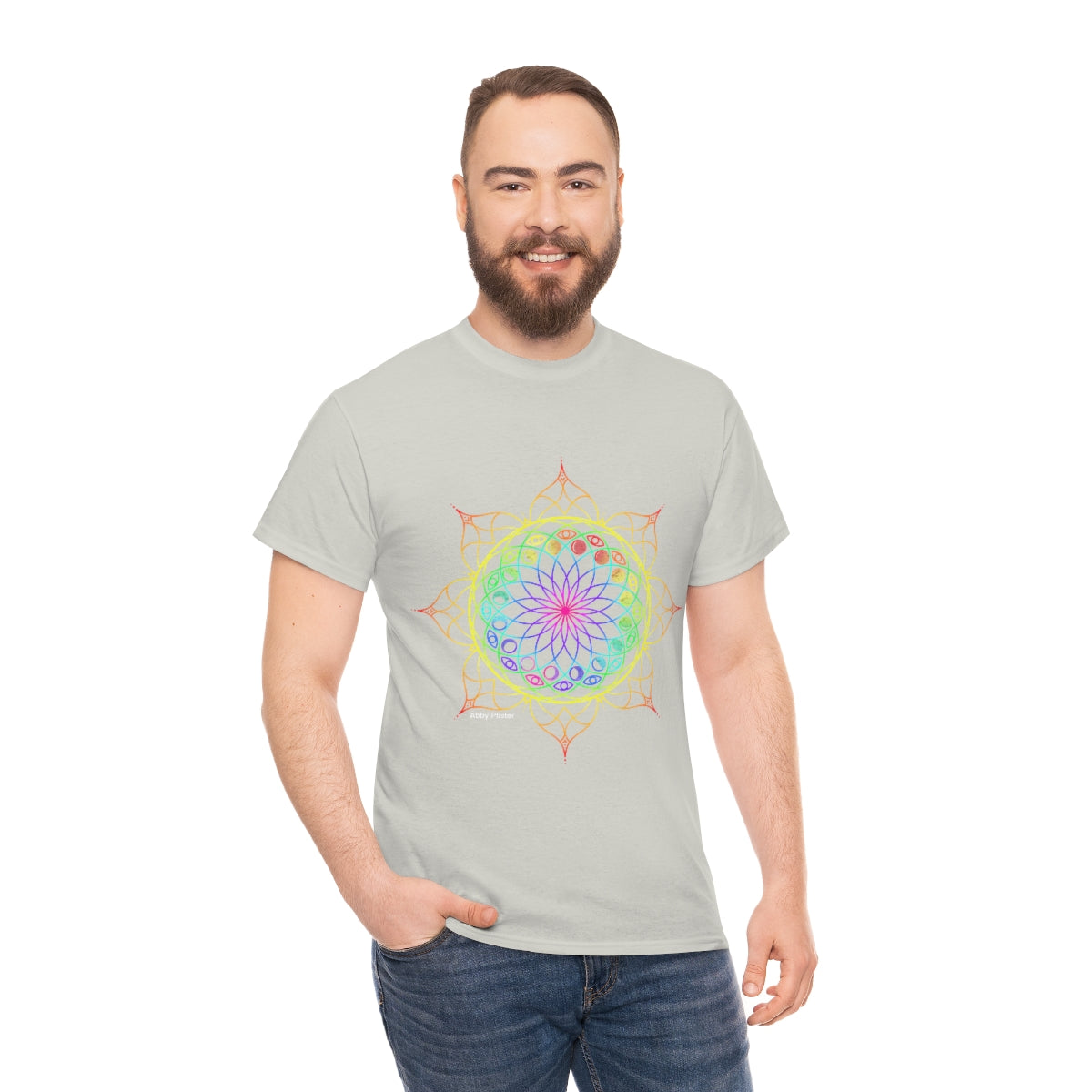 Moon Visions Mandala Cotton Shirt