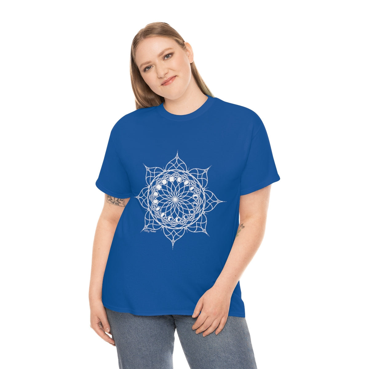 Moon Visions Mandala Cotton Shirt
