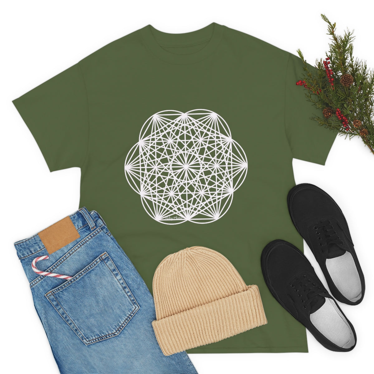Sacred Geometry  Cotton Shirt