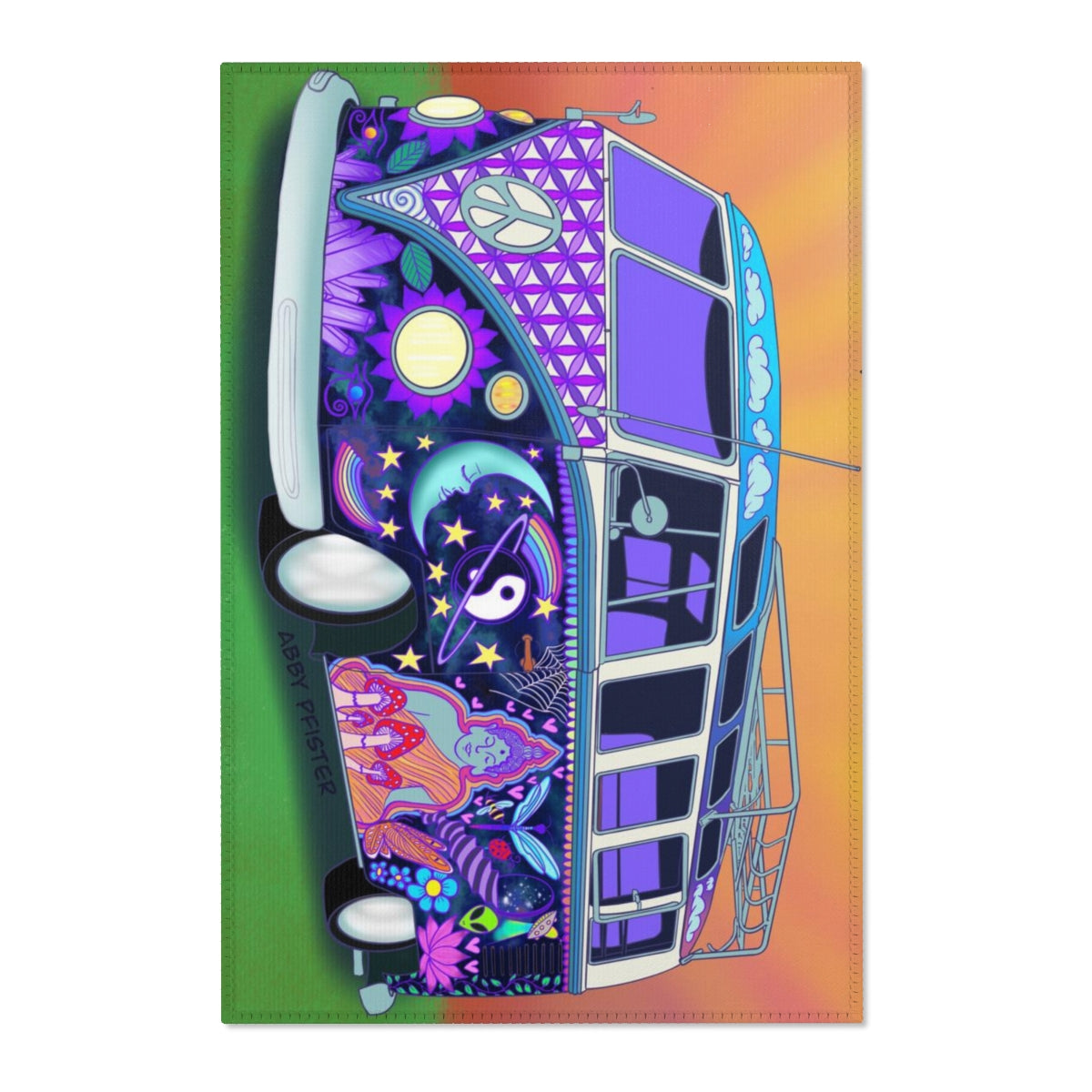Hippie Van Area Rug