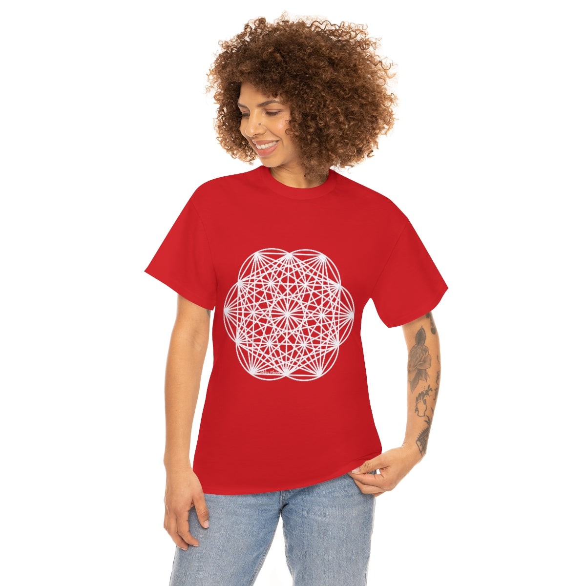 Sacred Geometry  Cotton Shirt