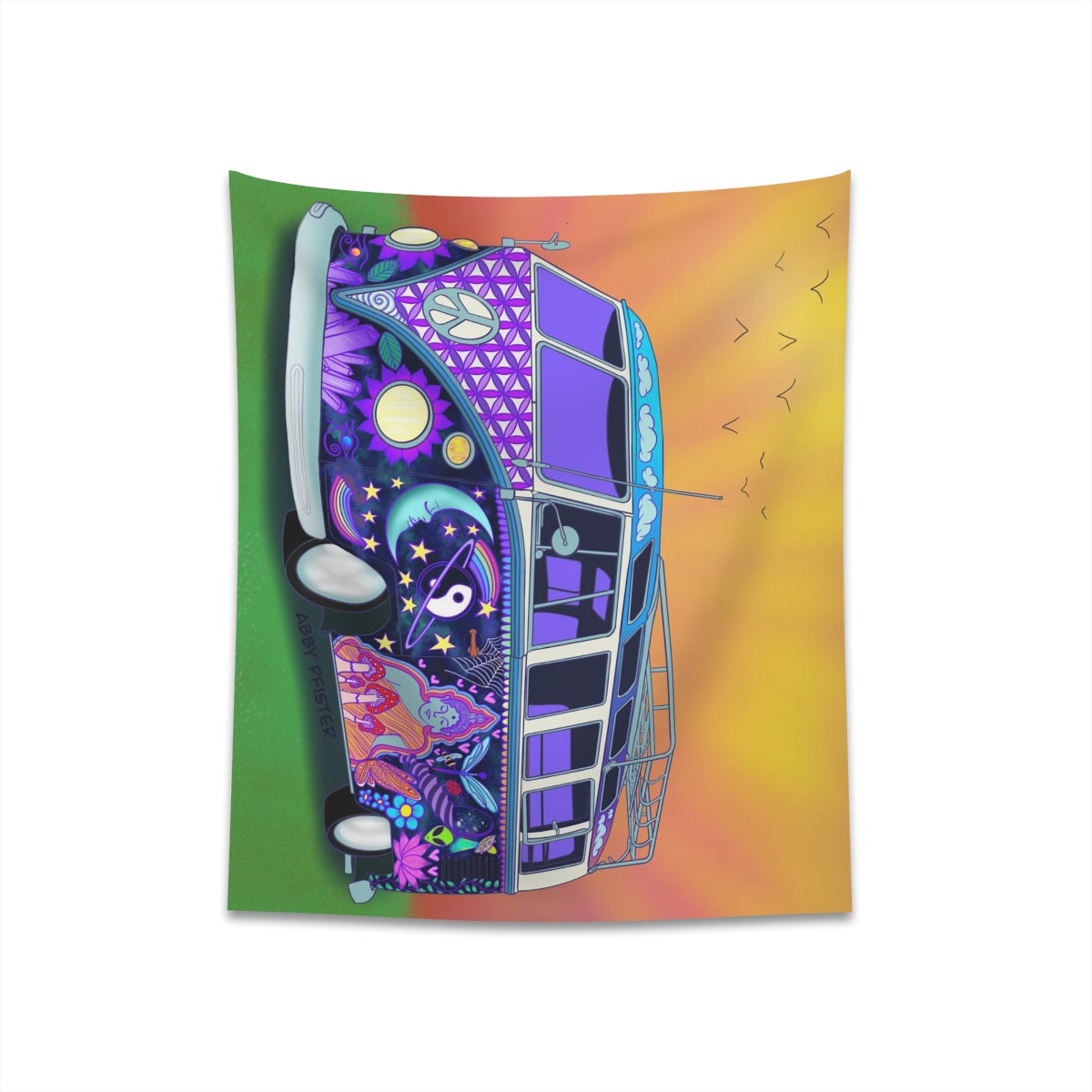 Hippie Van Wall Tapestry