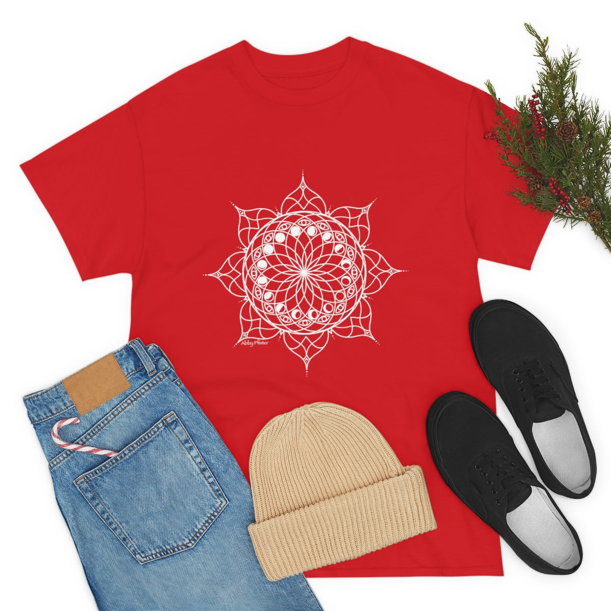 Moon Visions Mandala Cotton Shirt