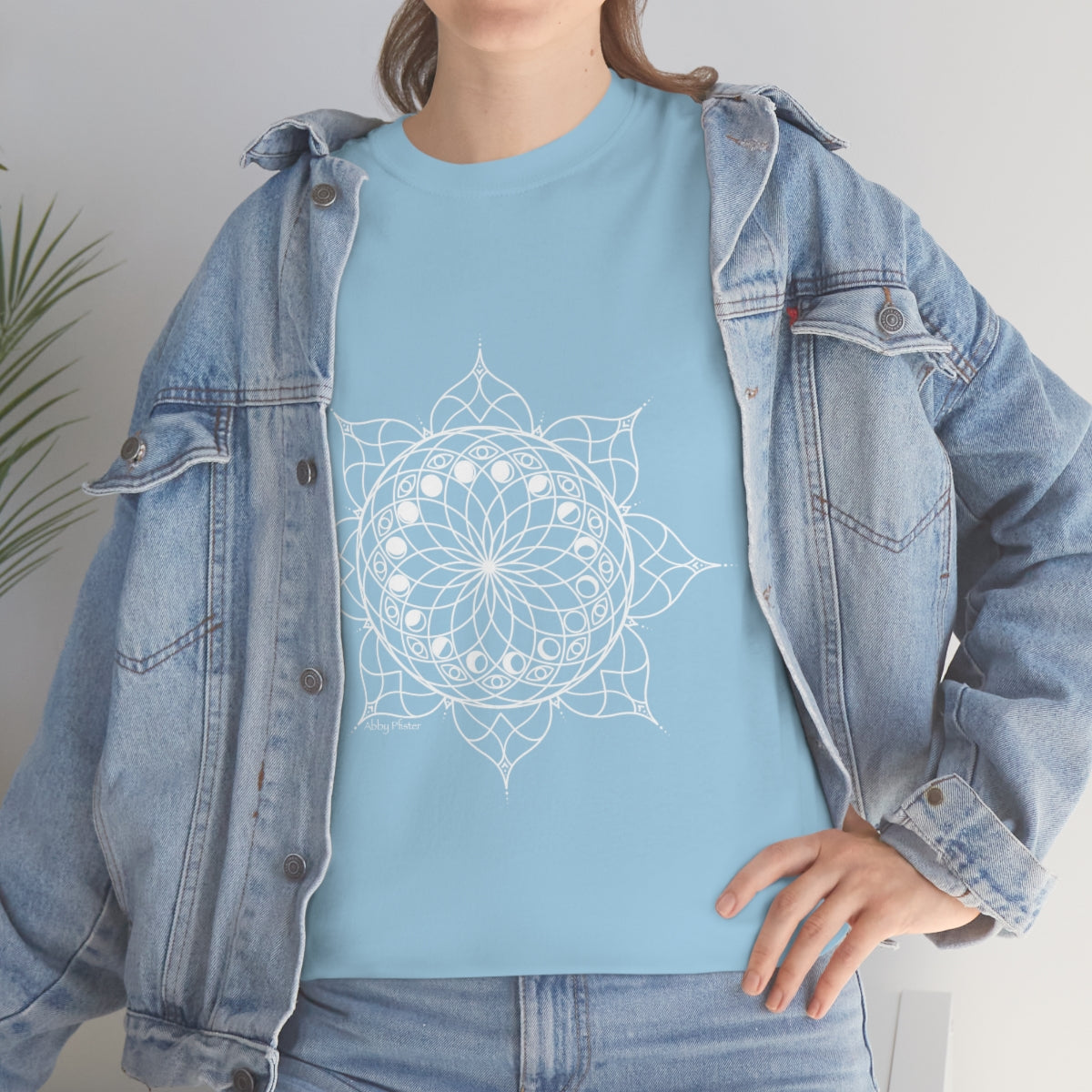 Moon Visions Mandala Cotton Shirt