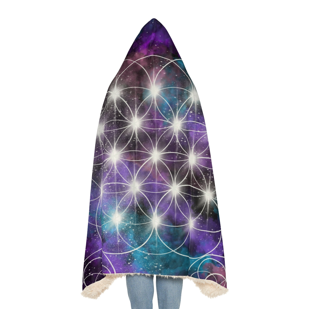 Flower of Life Formation Snuggle Blanket