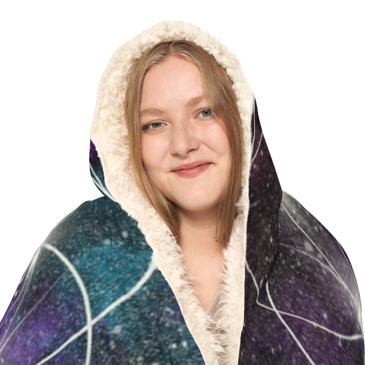 Flower of Life Formation Snuggle Blanket