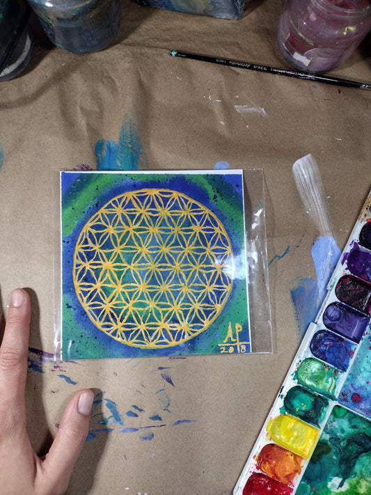 Flower of Life Print 5x5