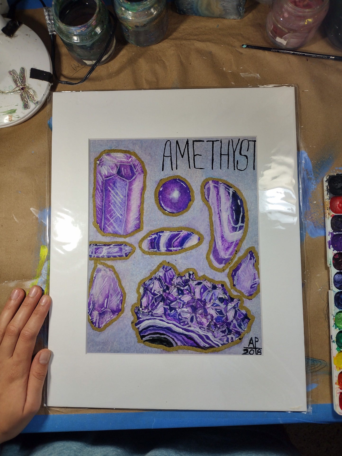 Amethyst Print 11x14