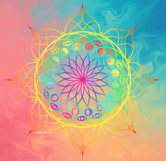 Moon Vision Print 8x8